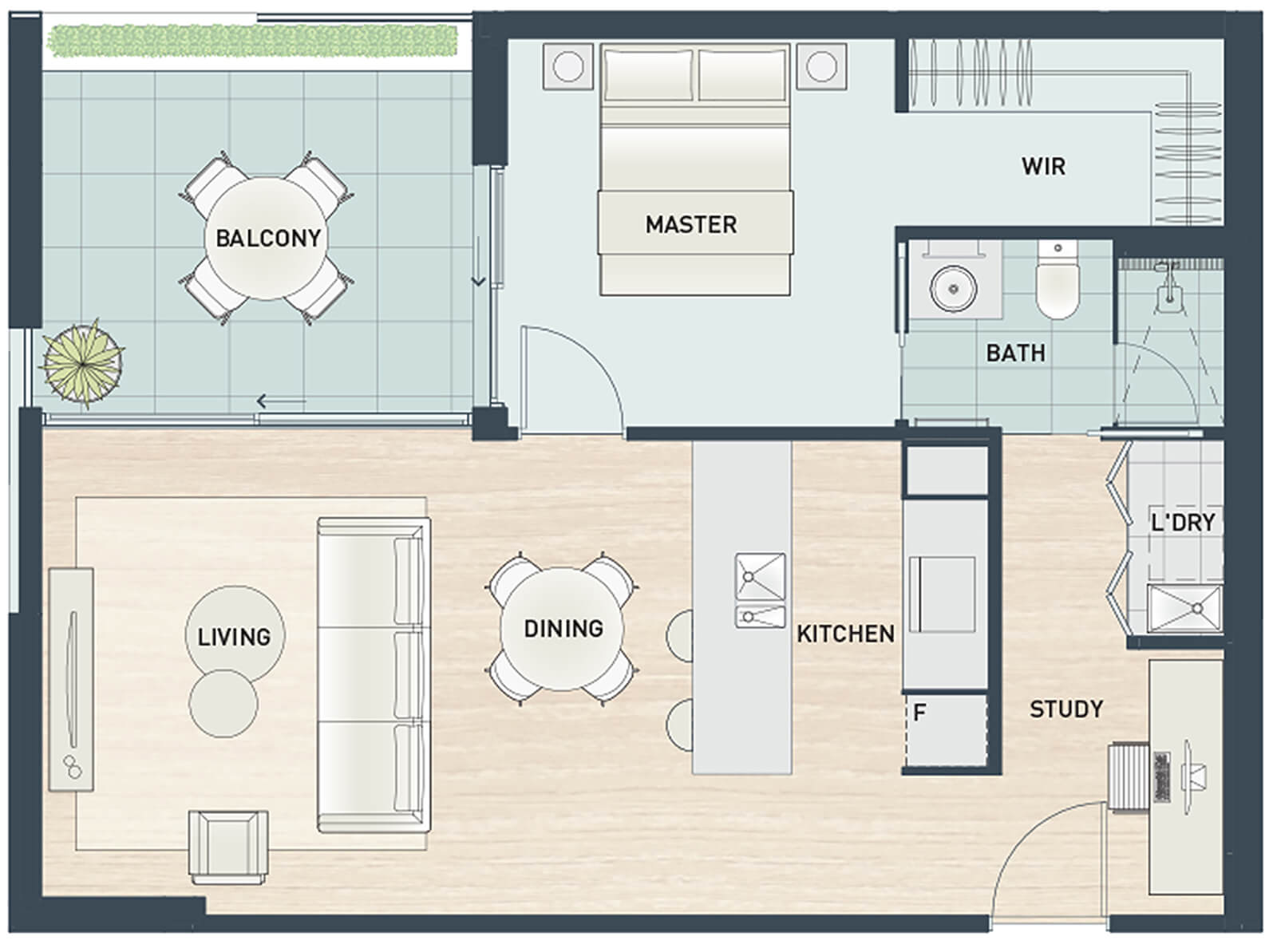 Henley Rise Residences floorplan